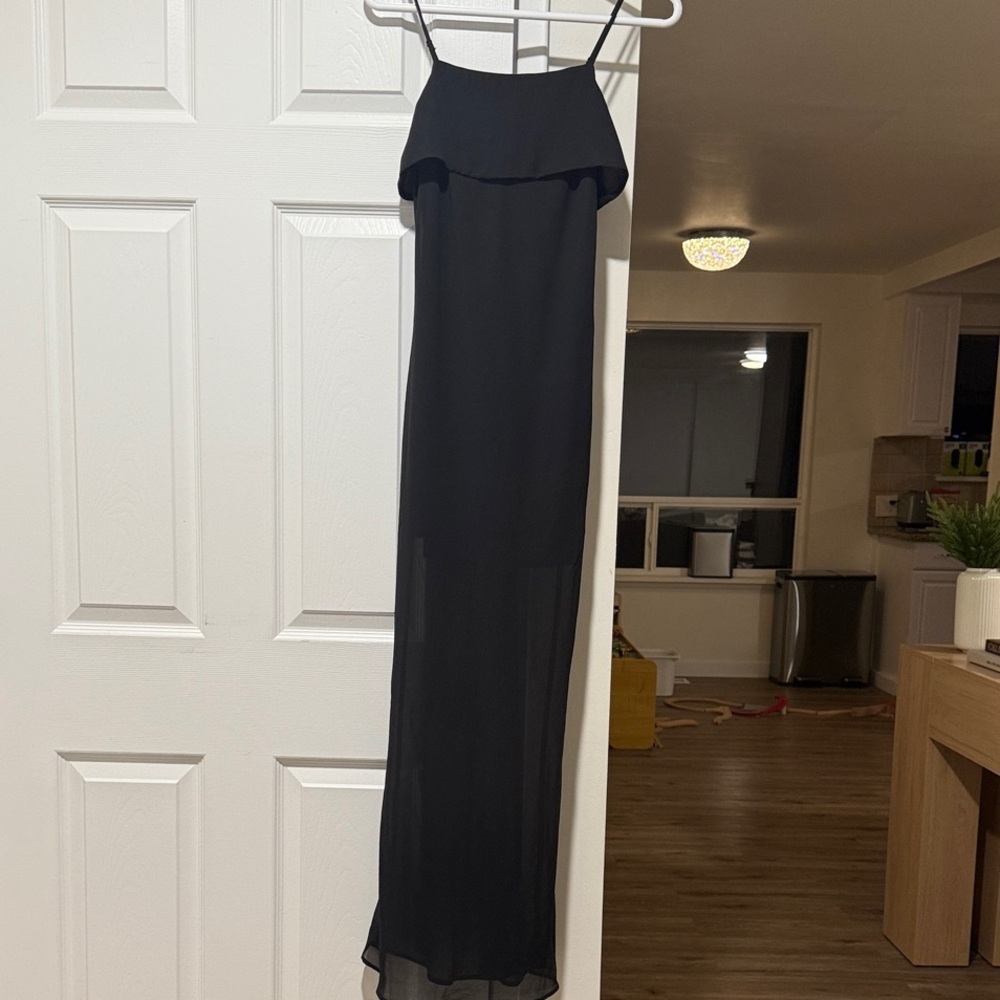Elegant Black Evening Dress